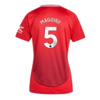 Manchester United Harry Maguire #5 Heimtrikot Frauen 2024-25 Kurzarm